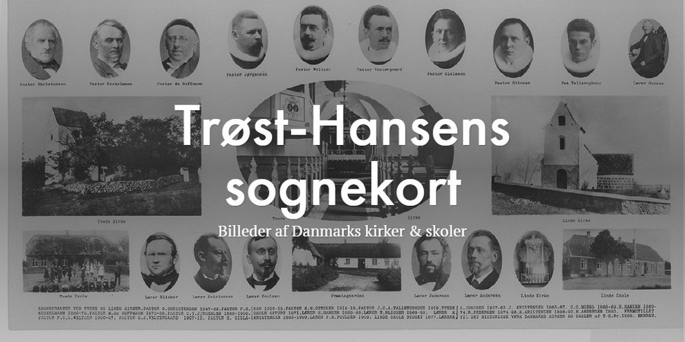 Trøst-Hansens sognekort
